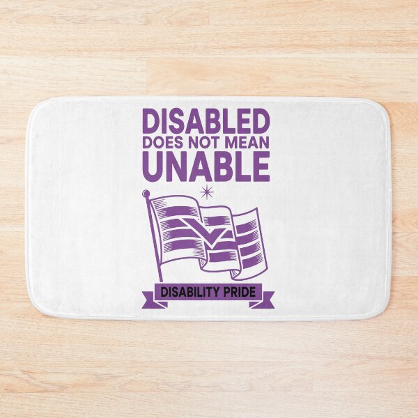 Item preview, Disability Awareness Disabled Not Unable designed and sold by LuminOrb.