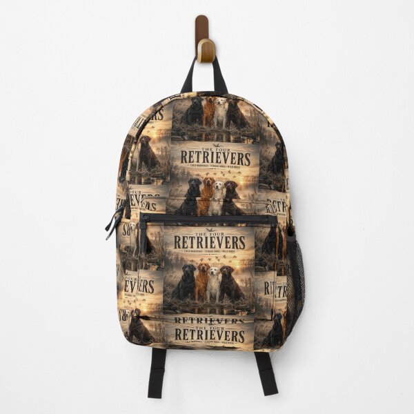 Item preview, The Four Retrievers – Duck Hunting Edition designed and sold by TammyHunterArt.