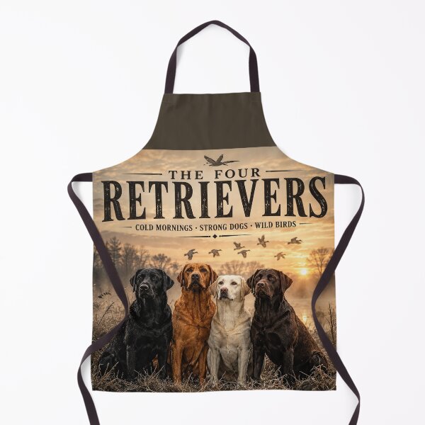 Item preview, The Four Retrievers – Duck Hunting Edition designed and sold by TammyHunterArt.