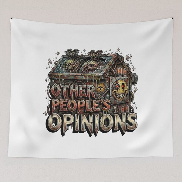 Item preview, Other People's Opinions Dumpster Vinyl designed and sold by SignalStatic.