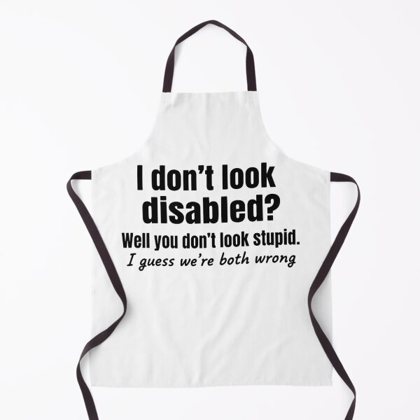 Item preview, Disability awareness I Dont Look Disabled designed and sold by LuminOrb.