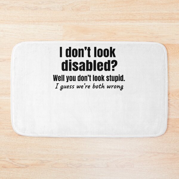 Item preview, Disability awareness I Dont Look Disabled designed and sold by LuminOrb.