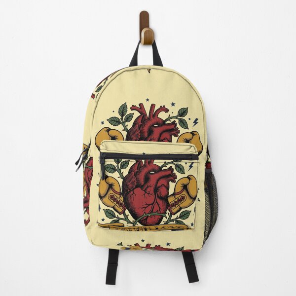 Item preview, Tough Love Boxing Heart Rose Tattoo Flash Strong Woman Mom Gift Tee designed and sold by afarkar.