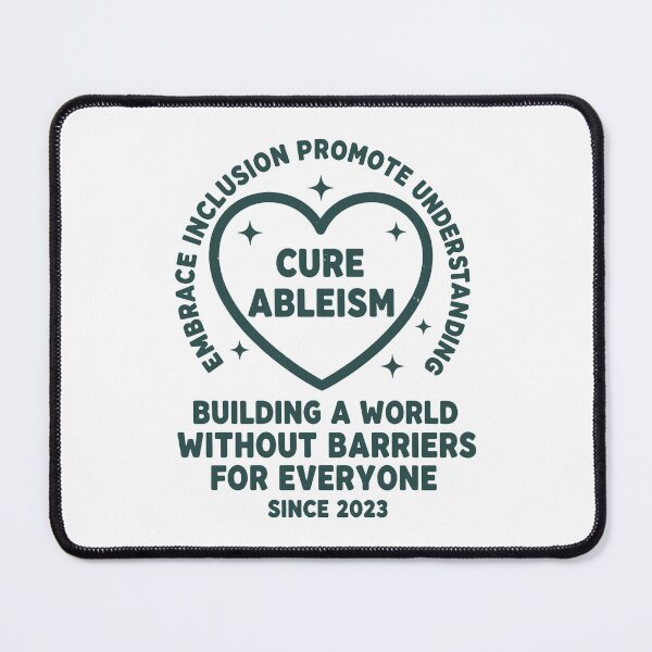Item preview, Disability Awareness Cure Ableism World Without designed and sold by LuminOrb.