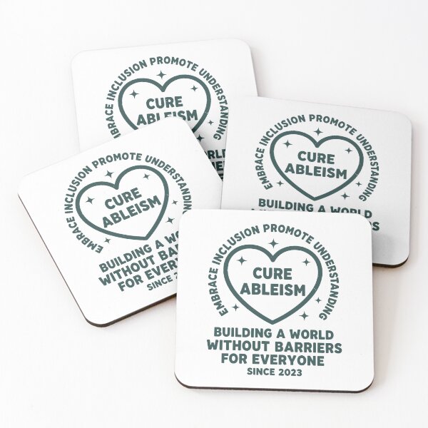 Item preview, Disability Awareness Cure Ableism World Without designed and sold by LuminOrb.