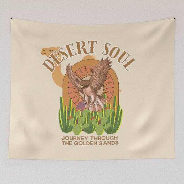 Item preview, Desert Soul – Journey Through The Golden Sands designed and sold by SilverSeaBKK.