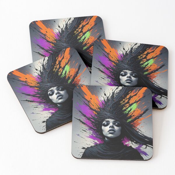 Item preview, Chromatic Storm Girl designed and sold by ArtMindFusion.