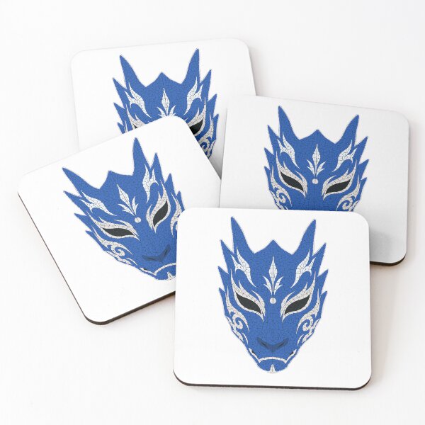 Item preview, Dragon Mask - Blue/White Variation - Crest/Logo Placement designed and sold by SandersonStudio.