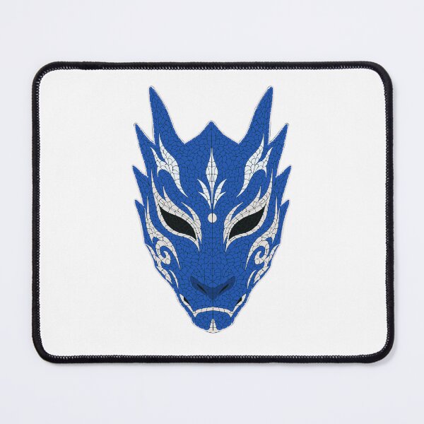 Item preview, Dragon Mask - Blue/White Variation - Crest/Logo Placement designed and sold by SandersonStudio.