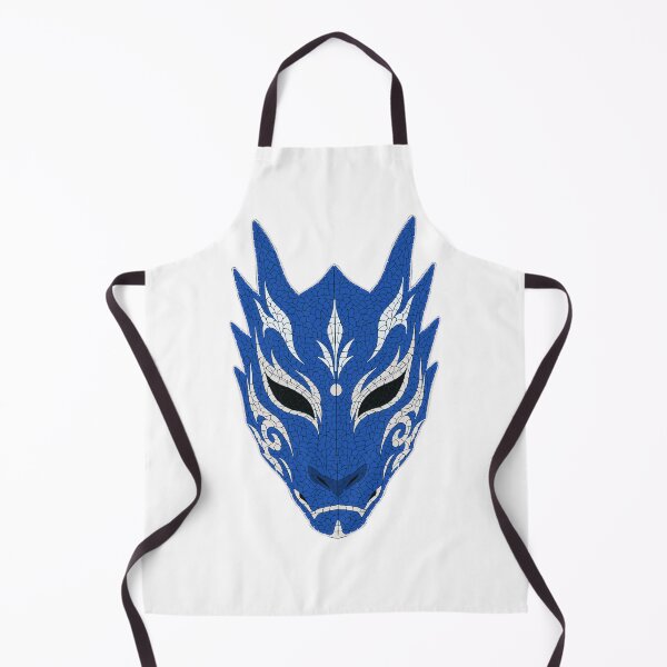 Item preview, Dragon Mask - Blue/White Variation - Crest/Logo Placement designed and sold by SandersonStudio.