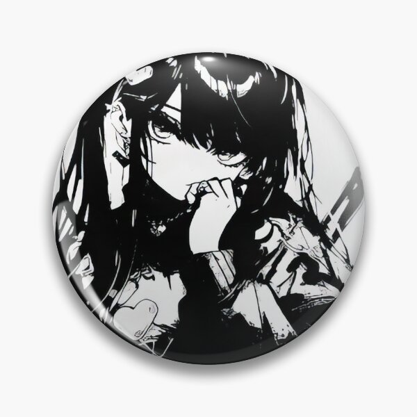 Item preview, Goth Grunge Anime Girl Manga Aesthetic Japanese Streetwear #801 designed and sold by mika-gallery.