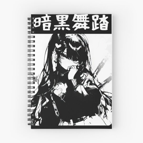 Item preview, Goth Grunge Anime Girl Manga Aesthetic Japanese Streetwear #801 designed and sold by mika-gallery.