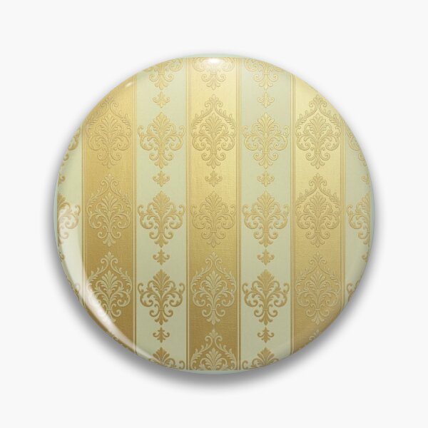 Item preview, Striped Pistachio & Shimmering Gold Baroque designed and sold by DesignsByPrnces.