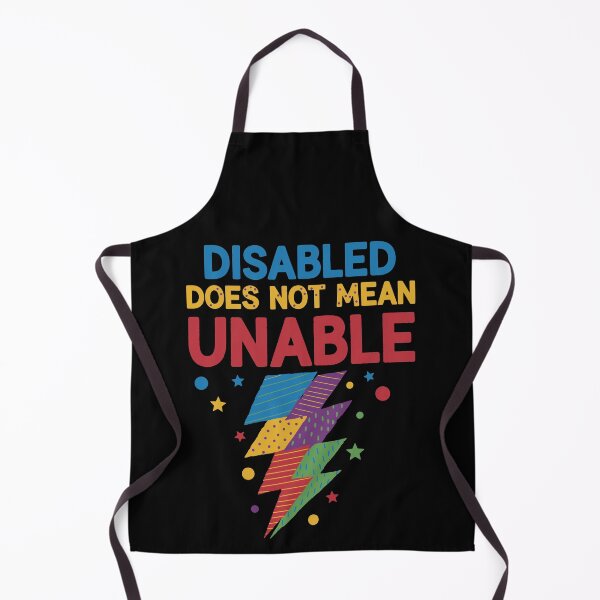 Item preview, Disability Awareness Disabled Does Not Mean Unable designed and sold by LuminOrb.