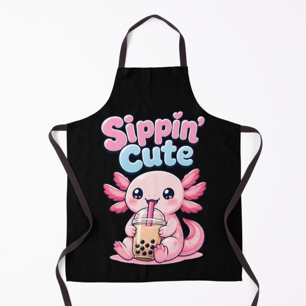 Item preview, Sippin Cute Kawaii Axolotl Boba Tea designed and sold by Mr Lee.