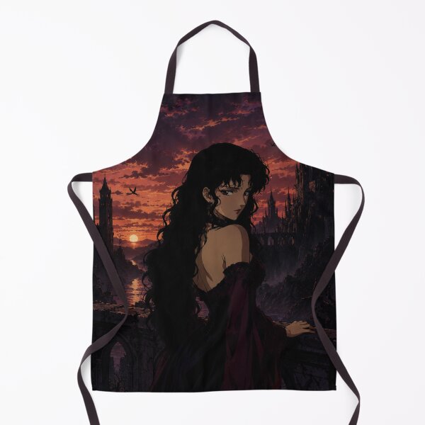 Item preview, Vintage Gothic Anime Sunset Balcony designed and sold by bapupa.