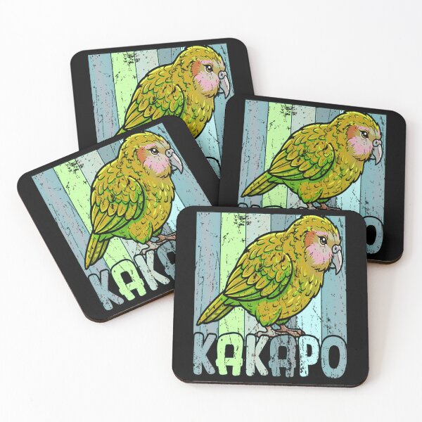 Item preview, Kakapo Parrot New Zealand Retro Vintage Kakapo Bird designed and sold by DaleSwi.