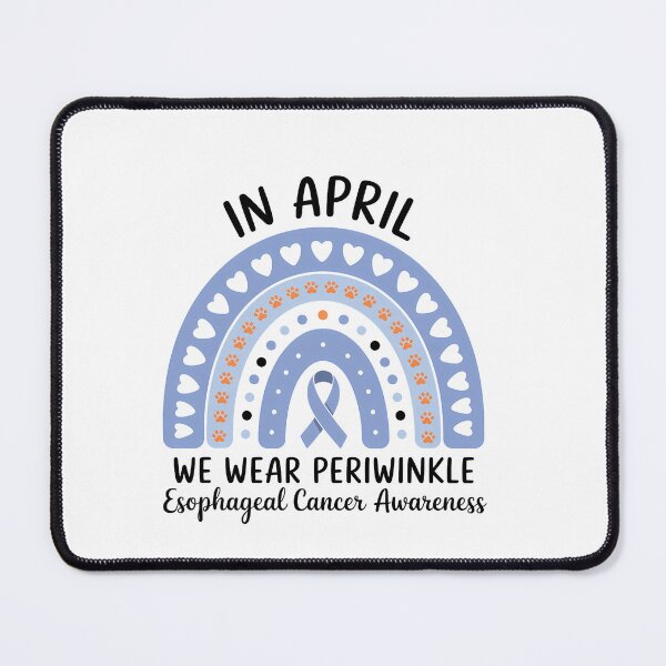 Item preview, Esophageal Cancer Awareness Periwinkle Ribbon designed and sold by sailorjessiArt.