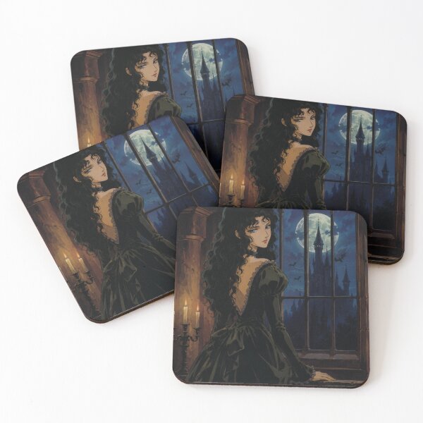 Item preview, Retro Gothic Anime Window View designed and sold by bapupa.