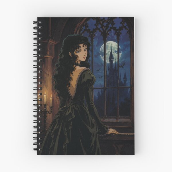 Item preview, Retro Gothic Anime Window View designed and sold by bapupa.