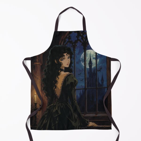 Item preview, Retro Gothic Anime Window View designed and sold by bapupa.