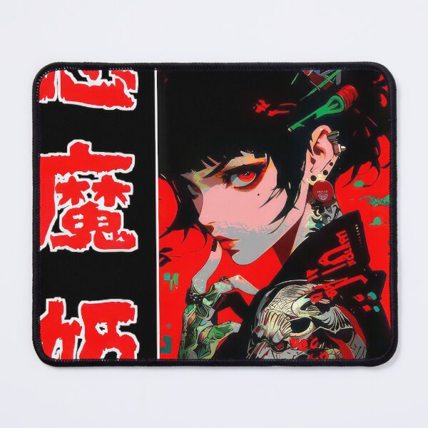 Item preview, Japanese Anime Streetwear Cyberpunk Vaporwave Yakuza Manga Girl #198 designed and sold by mika-gallery.