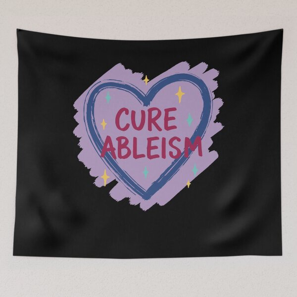 Item preview, Disability Awareness Cure Ableism Disability Pride designed and sold by LuminOrb.