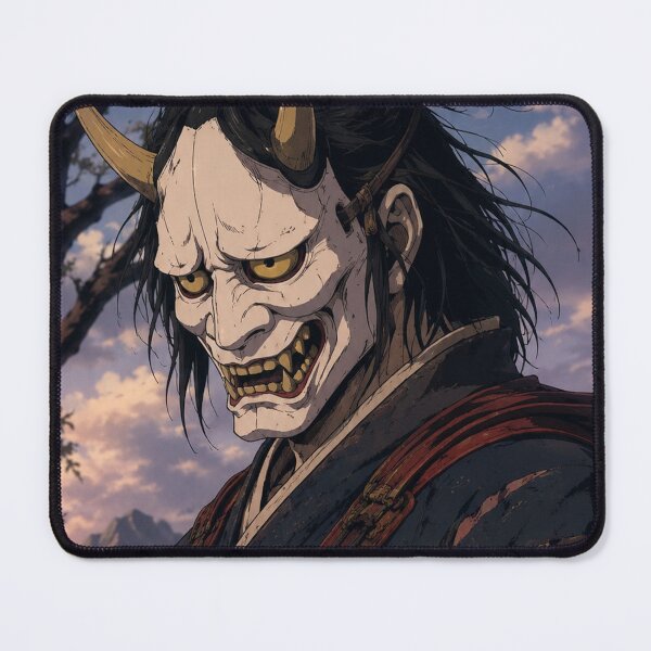 Item preview, 90s Anime Hannya Samurai Mask designed and sold by bapupa.