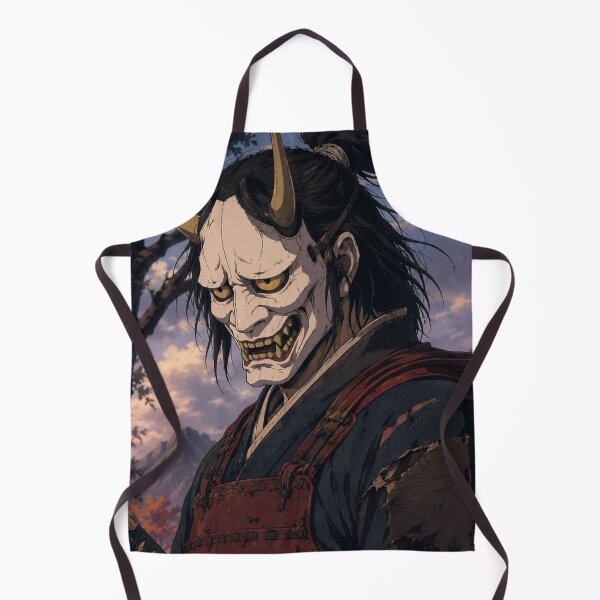 Item preview, 90s Anime Hannya Samurai Mask designed and sold by bapupa.