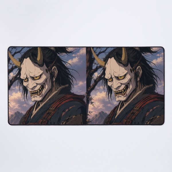 Item preview, 90s Anime Hannya Samurai Mask designed and sold by bapupa.