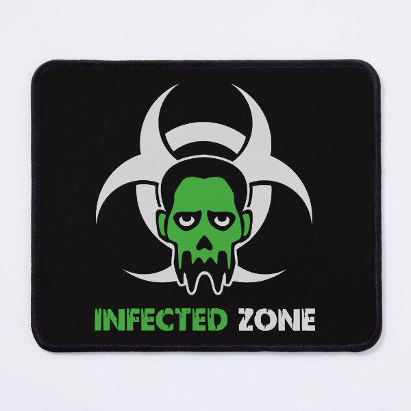 Item preview, Infected Area Zombie Warning designed and sold by ElectroSphere46.