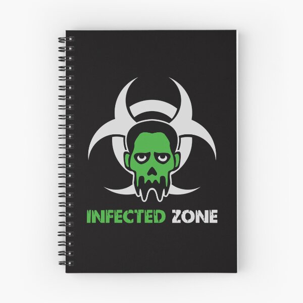 Item preview, Infected Area Zombie Warning designed and sold by ElectroSphere46.