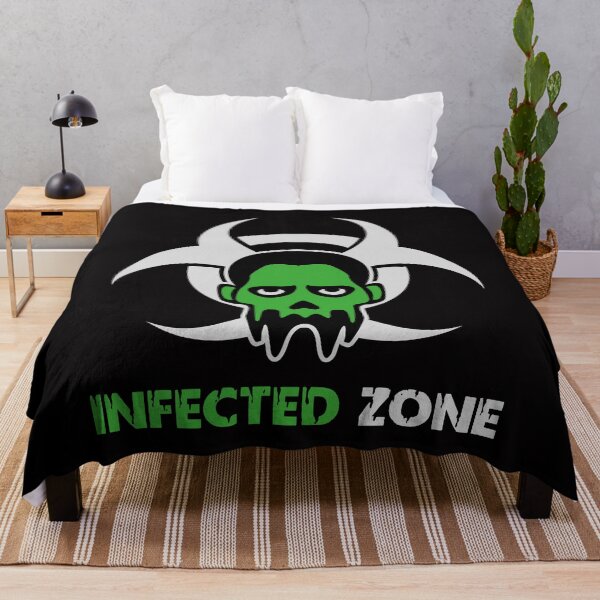 Item preview, Infected Area Zombie Warning designed and sold by ElectroSphere46.