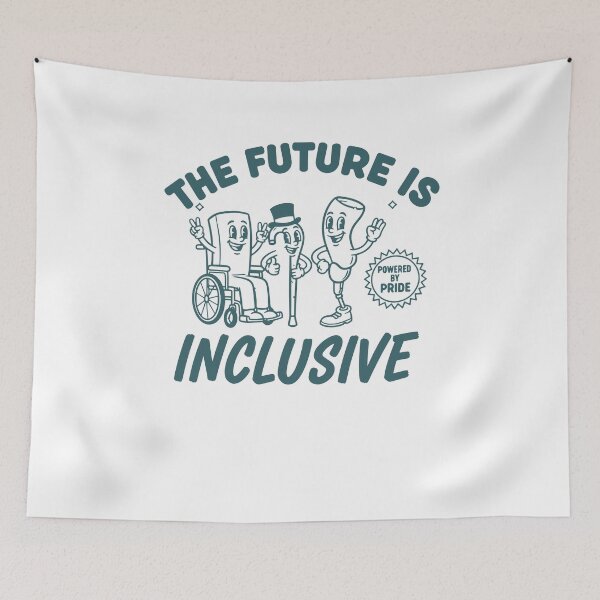 Item preview, Disability awareness The Future Is Inclusive designed and sold by LuminOrb.