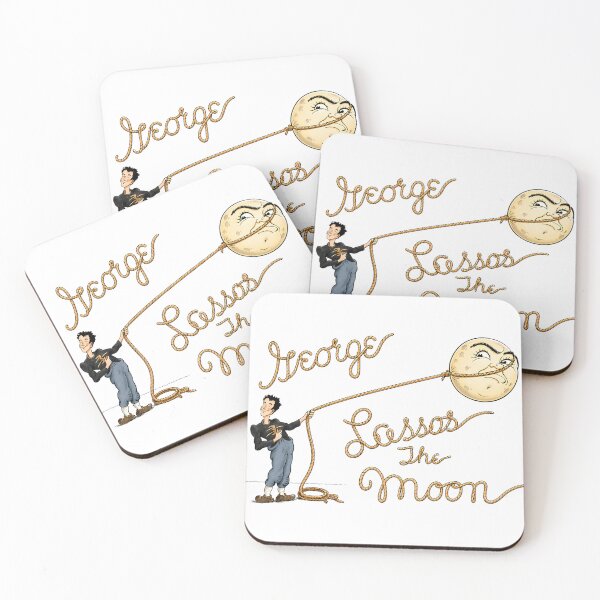 Item preview, George Lassos the Moon designed and sold by PastelWingg.
