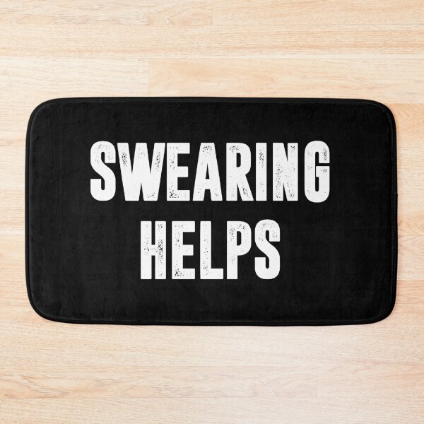 Item preview, Swearing Helps designed and sold by berlicaferinz.