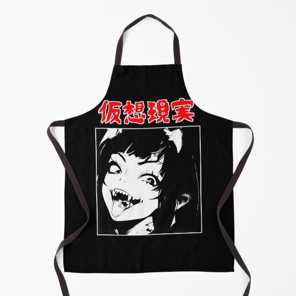 Item preview, Anime Dark Goth Horror Manga Demon Girl Lewd Japanese Streetwear Aesthetic #981 designed and sold by mika-gallery.