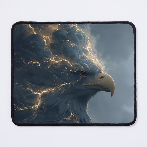 Item preview, Storm Eagle With Lightning Wings designed and sold by Visual Foundry.