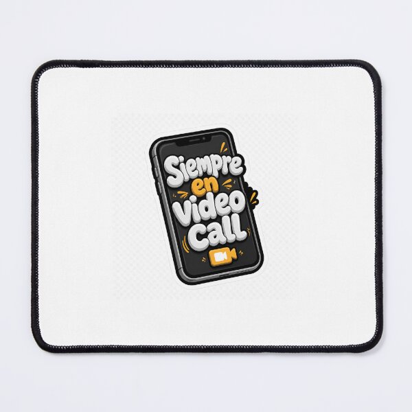 Item preview, Videocall Mood | Always Online Sticker designed and sold by DePorAlla.