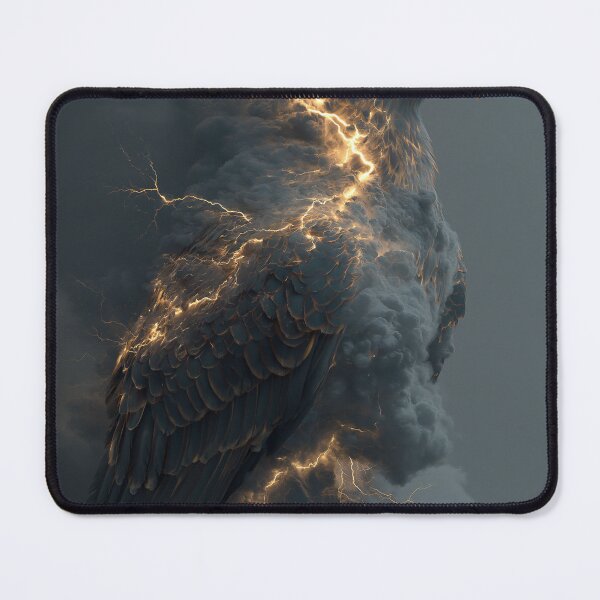 Item preview, Storm Eagle Lightning Clouds Mystical designed and sold by Visual Foundry.