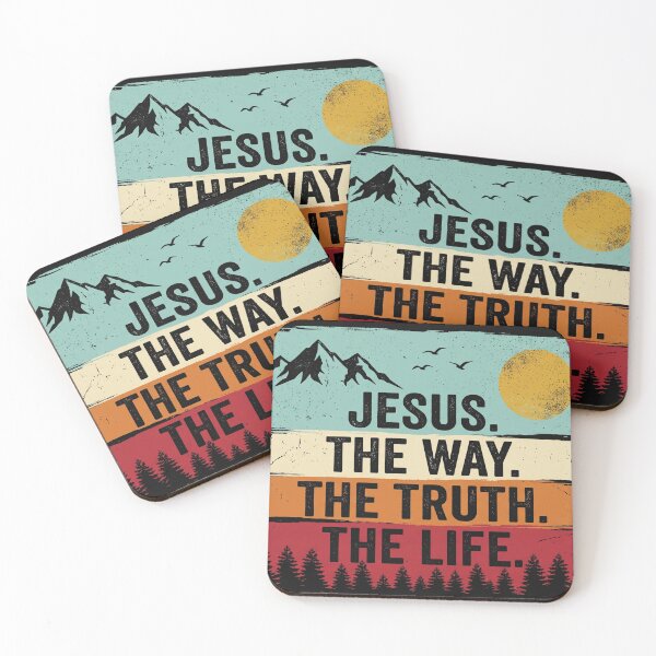 Item preview, Jesus The Way The Truth The Life Retro Vintage Sunset designed and sold by AdyKurniawan.
