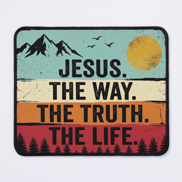Item preview, Jesus The Way The Truth The Life Retro Vintage Sunset designed and sold by AdyKurniawan.