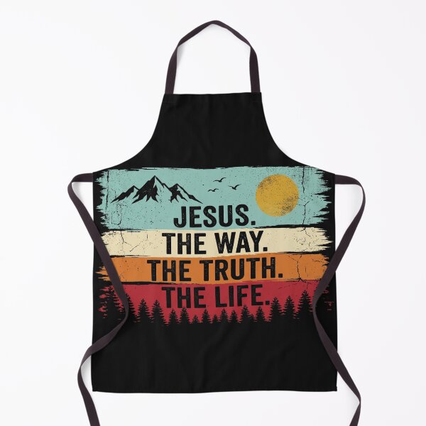 Item preview, Jesus The Way The Truth The Life Retro Vintage Sunset designed and sold by AdyKurniawan.