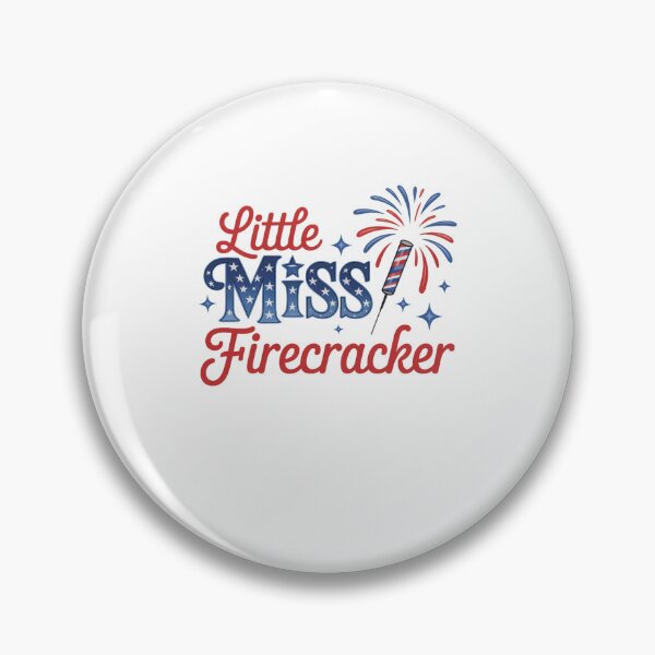Item preview, Firecracker 4th of July American Flag designed and sold by sailorjessiArt.