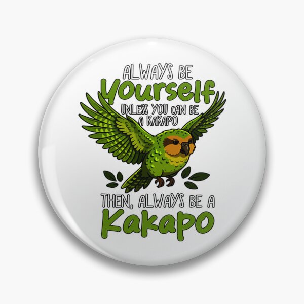 Item preview, New Zealand Always Be Yourself Kakapo designed and sold by DaleSwi.
