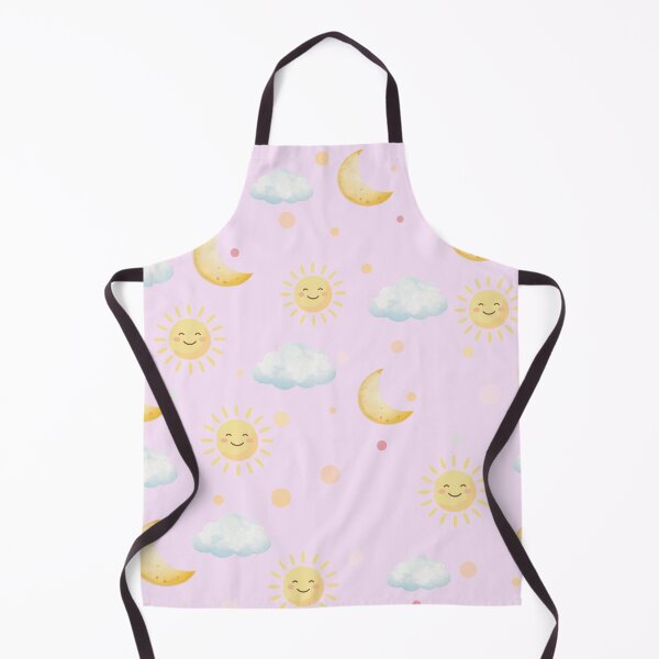 Item preview, Cute Sun Moon Cloud Seamless Pattern designed and sold by Abdesalem Gueboudj.