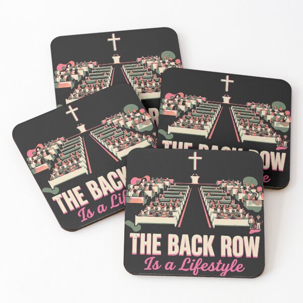 Item preview, The Back Row Is A Lifestyle Funny Church Introvert designed and sold by AdyKurniawan.