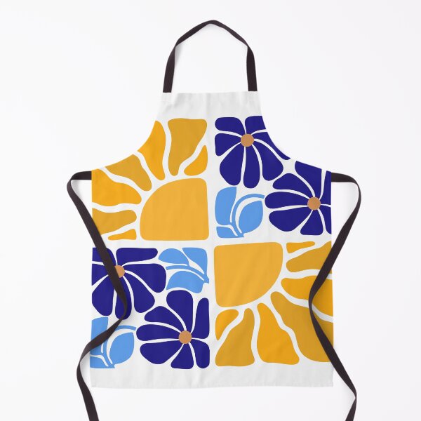 Item preview, 70s Retro Flowers and Sun – Vintage Boho Pattern designed and sold by MarrysLifestyle.