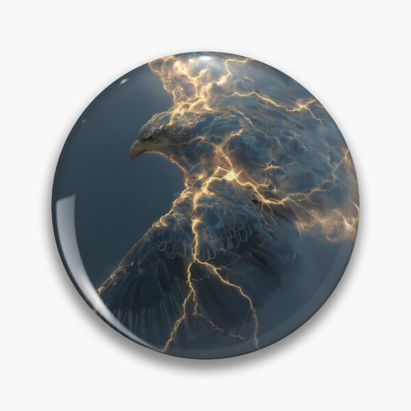 Item preview, Lightning Eagle Storm Cloud Creature designed and sold by Visual Foundry.