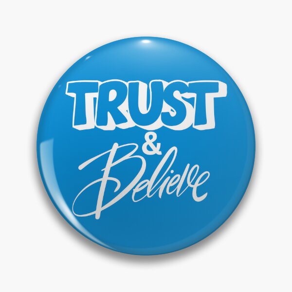 Item preview, Trust & Believe — Bold Motivational Typography Graphic Tee designed and sold by DonnaRaine.
